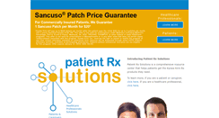 Desktop Screenshot of patientrxsolutions.com